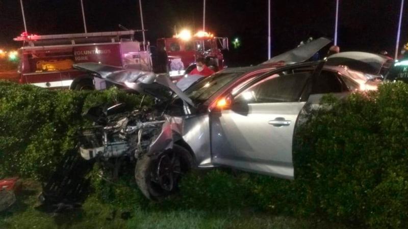 El joven que chocó con el auto en Tigre se negó a declarar.