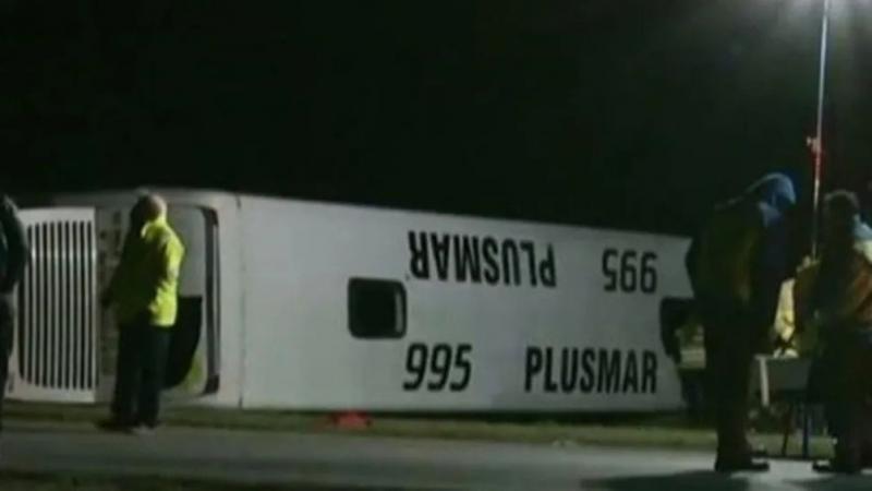 Chascomús: el chofer del micro dio negativo en alcoholemia, pero quedó detenido