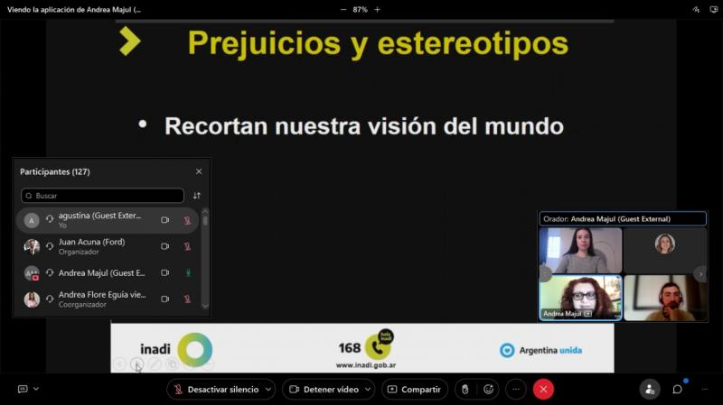El INADI Buenos Aires capacitó a directivos y empleados de la empresa Ford en Argentina y Latinoamérica.