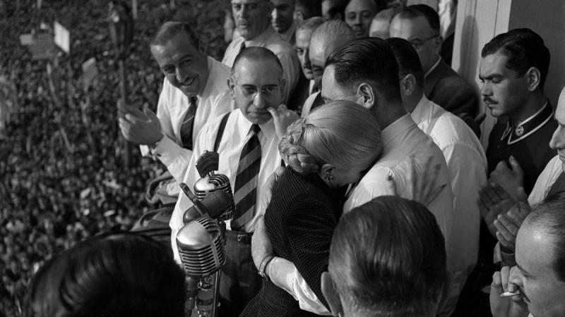 El Frente de Todos recordó a Evita en un nuevo aniversario del renunciamiento