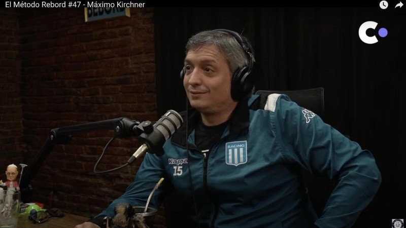 Máximo Kirchner visitó a Tomás Rebord y fustigó a Macri