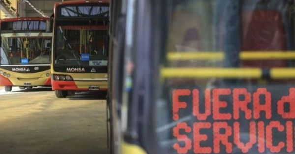 ¿Puede haber paro de colectivos en el fin de semana largo?