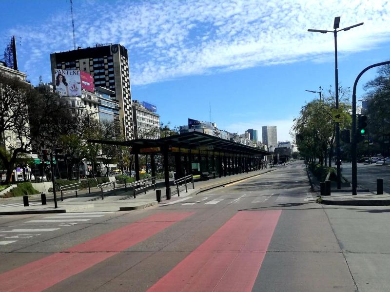 Paro nacional con fuerte impacto: alto acatamiento al paro de colectivos y adhesión masiva en todo el país