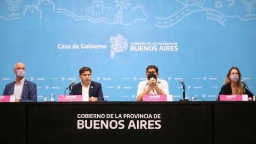 Kicillof:La provincia adhiere a las medidas que dictó el Presidente de manera taxativa