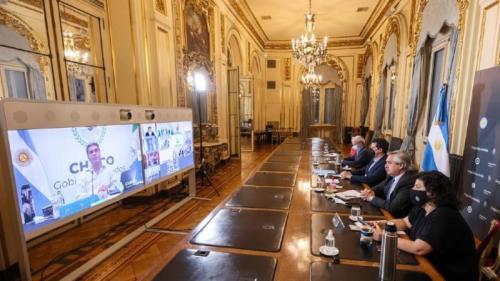 El Presidente se reunirá con gobernadores para analizar la situación epidemiológica.