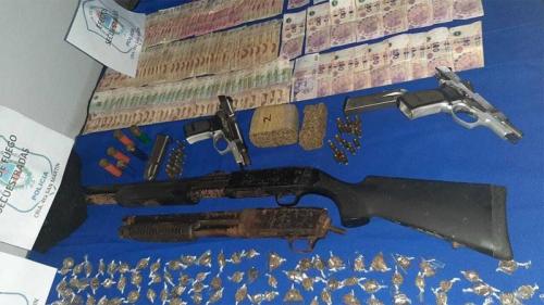 Un detenido con 5.800 de dosis cocaína que tenía listas para vender.