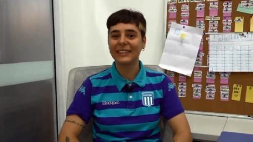 El Racing Club de Avellaneda le dio su carnet de ´socie´ a una persona no binaria