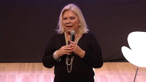 Carrió dice que Cristina quiere abortar el gasoducto