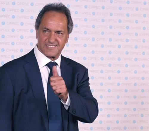 Scioli, tras su incorporación al equipo de Massa: 