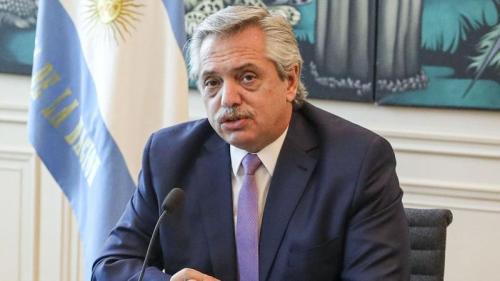 Alberto llamó a votar a Massa