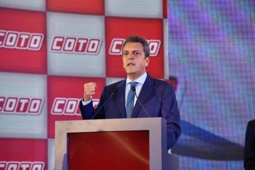Massa defendió la coparticipación: 