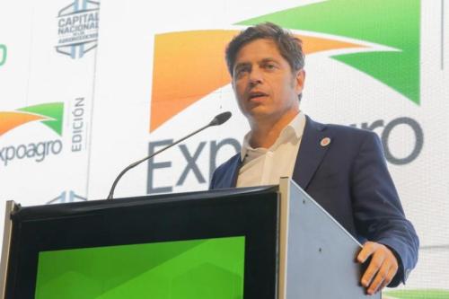 Axel Kicillof en la ExpoAgro 2024: 