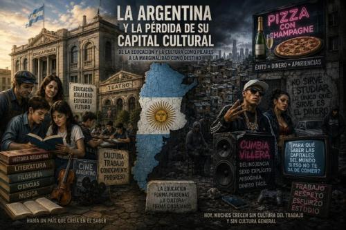 La Argentina y la pérdida de su capital cultural