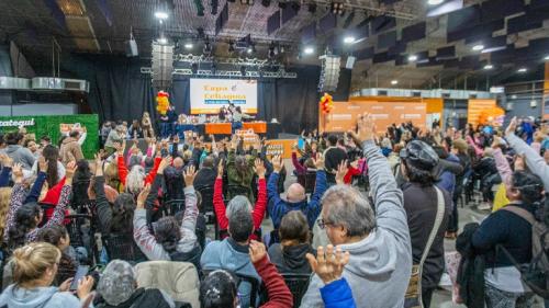 Multitudinaria convocatoria en la Expo Celiaquía de Berazategui