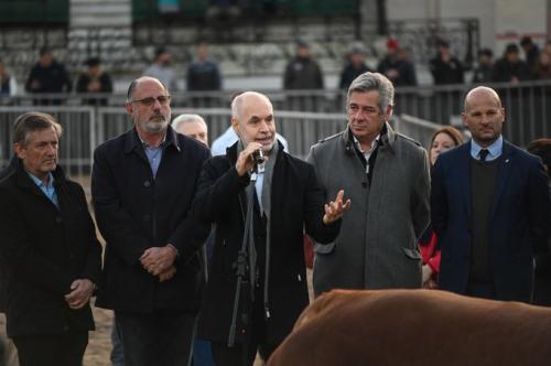 Larreta se sumó a la gira opositora por la Rural y le dio duro al presidente Fernández